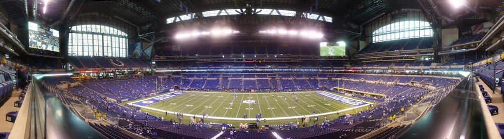 Lucas Oil Stadium Panorama - Indianapolis Colts