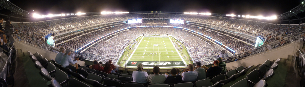 NY Jets - MetLife Stadium Upper Deck behind Goal Line