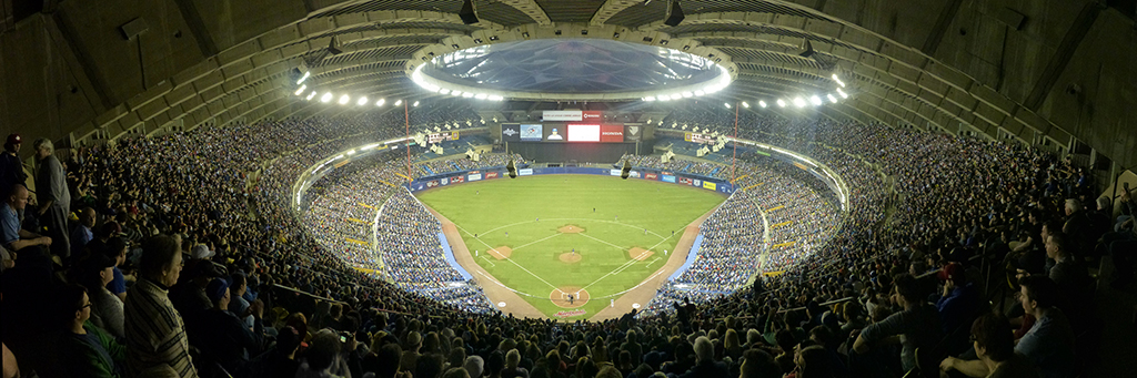 Olympic Stadium Panorama - Former home of the Montreal Expos