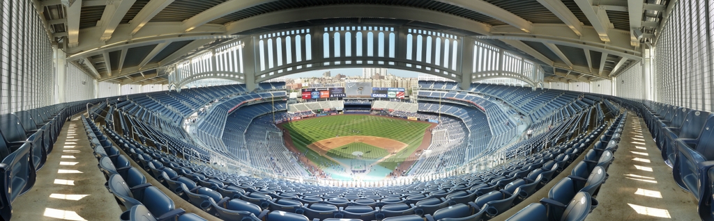 The New Yankee Stadium Frieze Grandstand 420B Last Row