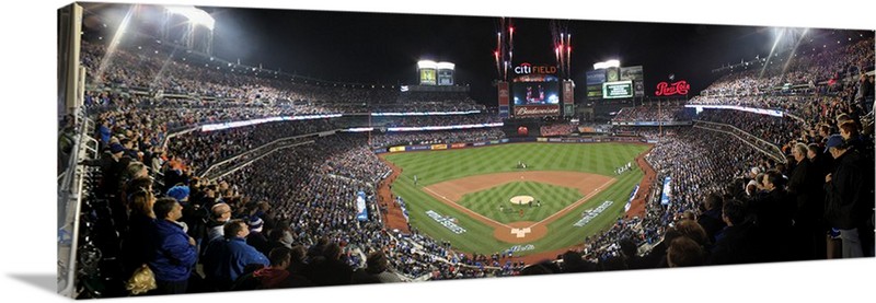 New York Mets Citi Field Panorama World Series National Anthem