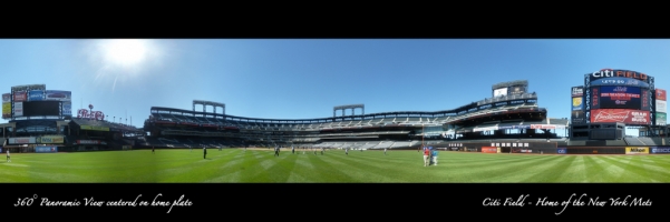 Citi Field Panorama - 360 degrees from centerfield 2