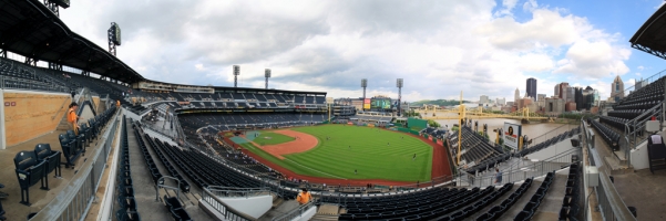 PNC Park Panorama - Pittsburgh Pirates - RF Upper Grandstand