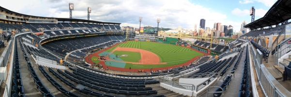 PNC Park Panorama - Pittsburgh Pirates - 1B Upper Grandstand