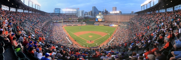 Camden Yards Panorama - Baltimore Orioles - Upper Home Plate