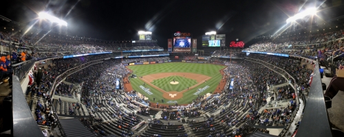 Citi Field Panorama - New York Mets - World Series Front Row