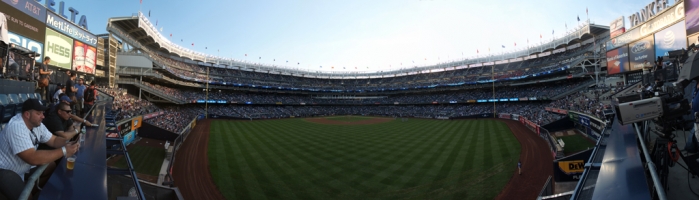 Yankee Stadium Panorama - New York Yankees - Center Field View
