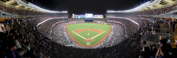 Yankee Stadium Panorama - New York Yankees - Behind Home 320B