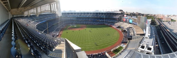 Yankee Stadium Panorama - New York Yankees - Grandstand Last Row