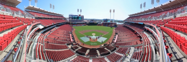 Great American Ball Park Panorama - Cincinnati Reds - View Level