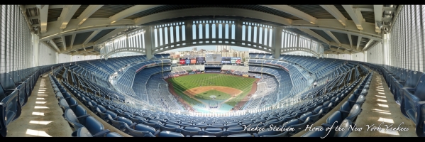Yankee Stadium Panorama - New York Yankees - Frieze Grandstand