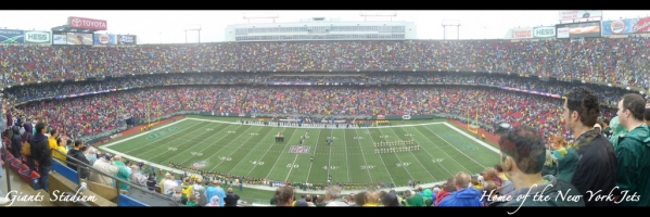 Giants Stadium - New York Jets National Anthem