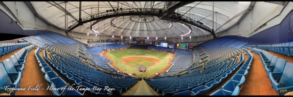 Tropicana Field - Tampa Bay Rays - Upper Reserved Back Row